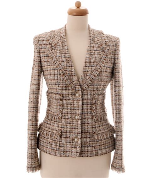 chanel plaid bag|chanel tweed jacket cost.